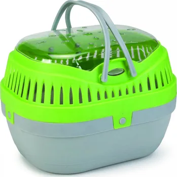 přepravka pro zvíře Beeztees Přepravka pro hlodavce TRAVICA zelená/šedá 27x20cm