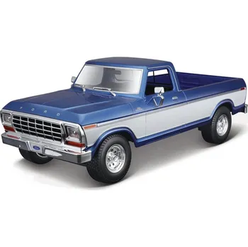 autíčko Maisto Ford F150 Pick-up 1979 1:18 modrá metalíza - expresní doprava