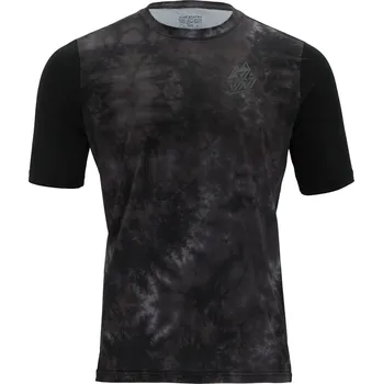 Cyklistické oblečení Silvini pánský dres MD2238 aldeno, charcoal-black Velikost: 3XL