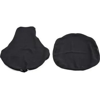 Kompletní potah pro kancelářkou židli HURRAY, sedák + vysoké opěradlo, černá