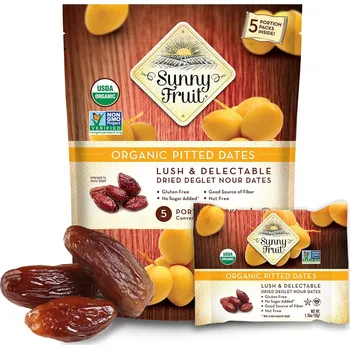 Sušené ovoce SUNNY FRUIT Bio datle sušené na slunci Balení: Porce 50g