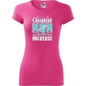Dámské tričko DOBRÝ TRIKO Dámské tričko Greatest mom Velikost: L, Barva: Purpurová
