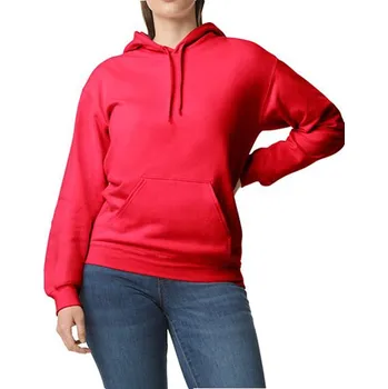 Dámská mikina Gildan Unisex mikina s kapucí GSF500 Red 5XL