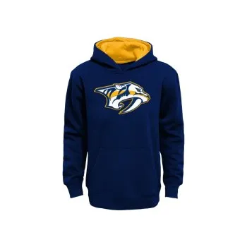 Chlapecká mikina Dětská Mikina NHL Outerstuff Nashville Predators Prime Pullover Fleece (tm. modrá), Velikost 10-12 let (150 - 160 cm)