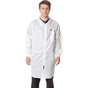 Jednorázový oděv 3M Ochranný plášť 4400, barva bílá, velikost M