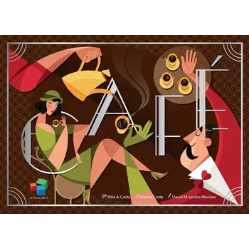 Desková hra Pythagoras Café - karetní hra