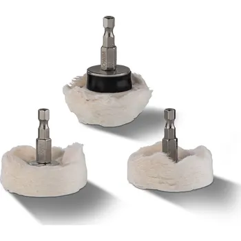 PARKSIDE® Příslušenství k leštičce, Ø 6,3 mm (sada na leštění, 3dílná)