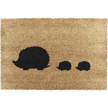 Rohožka z kokosového vlákna 40x60 cm Hedgehog Family – Artsy Doormats ID_1692456