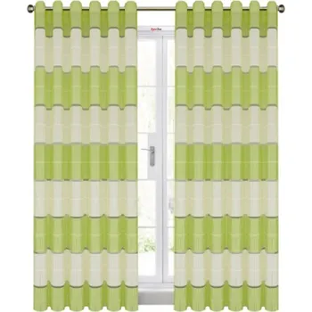 Závěs Fliying Dekorační závěsy Simona zelená 145x250 cm, cena za 2 ks
