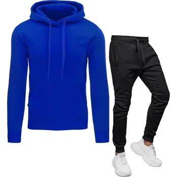 Modro-černá pánská tepláková souprava AX0629z Velikost: L