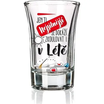 Sklenice Nekupto Vtipný panák Jen ti nejsilnější…