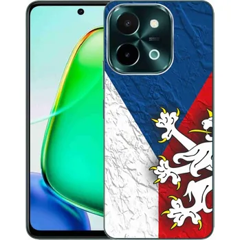 Vlajka Gelový kryt mmCase na Vivo Y28 - česká vlajka 1