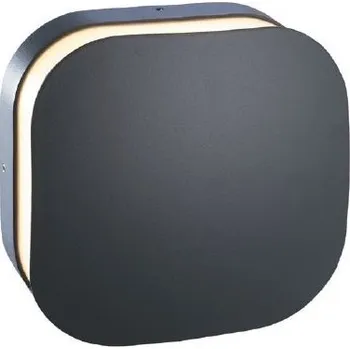 Venkovní osvětlení ACA Lighting Zahradní nástěnné LED svítidlo FABIO 10W/230V/3000K/170Lm/65°/IP65, tmavě šedé