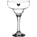 Clayre & Eef - Koktejlová sklenička HEART 6GL4375