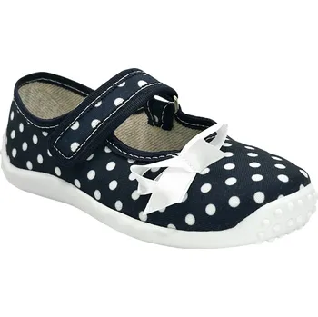 Dívčí baleríny Dětské papuče Bighorn bílé velikosti 26