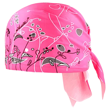 Šátek Rituall Trojcípý šátek Pomněnky růžová