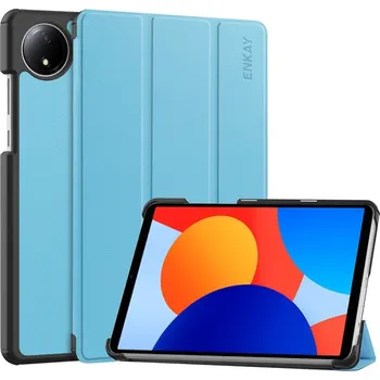Příslušenství pro tablet ENKAY 91873 ENKAY LEATHER Zaklápěcí obal pro Xiaomi Redmi Pad SE 8.7 světle modrý