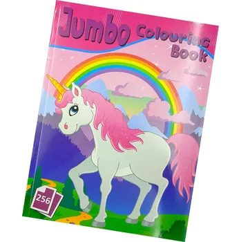 omalovánky Kids Maxi omalovánky Jumbo - Kouzelný jednorožec