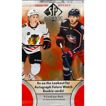 Sběratelství Hokejové Karty NHL 2023-24 Upper Deck SP Authentic Hobby Balíček