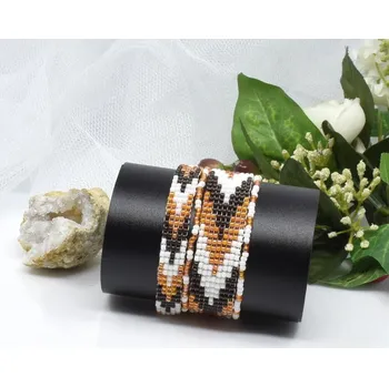 Náramek Mijabijoux Víceřadý korálkový náramek MB00452