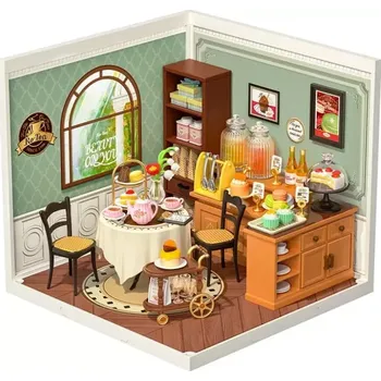 ostatní stavebnice RoboTime Miniatura domečku Sladká čajovna 154 dílků