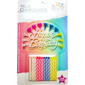 Dortová svíčka Euro Habitat Dortové svíčky sada se zápichy