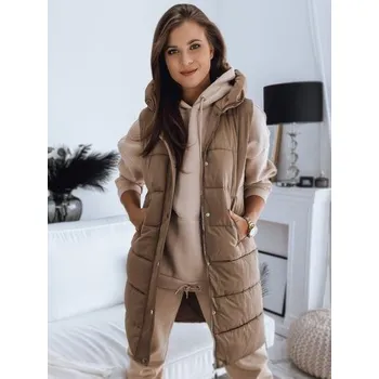 Dámská vesta Dámská prošívaná vesta NOELIA khaki