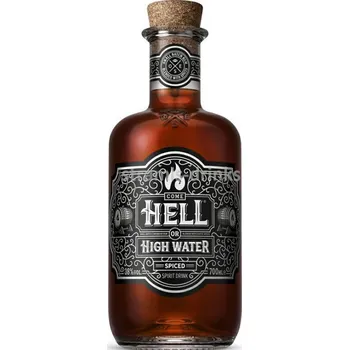 Likér Hell Or High Water Spiced 0,7 l 38 %