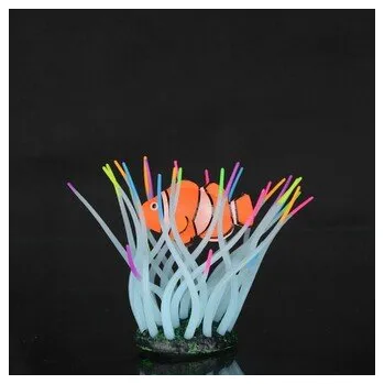 Dekorace do akvária Aqua LUMO - Sasanka mořská s klaunem