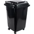 Popelnice Max Popelnice plastová s kolečky D50WB 50 l černá