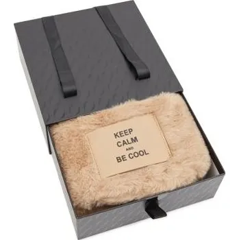 Kabelka Béžová dámská kabelka v dárkové krabičce