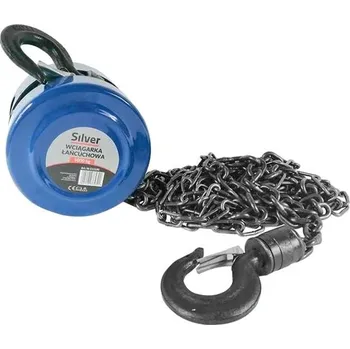 lanový naviják Silver 11190 Řetězový naviják ruční 1000 kg 2,5 m