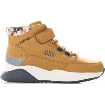 Chlapecké tenisky Dětská volnočasová obuv DRK MUDRUNNER K 34 Hnědá, Bílá, Tmavě šedá