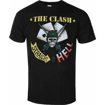 Pánské tričko Tričko metal pánské Clash - Straight To Hell Single - ROCK OFF - CLTS15MB - M