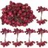 Vánoční dekorace Springos CA0745 vánoční jeřabiny zmrzlé tmavě červené 200 ks