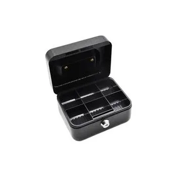 Trezor Schránka na peníze s plastovým pořadačem + 2 klíče, 150x120x80mm GEKO