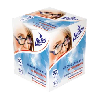 Dětský vlhčený ubrousek Vlhčené ubrousky na brýle Linteo 50 ks