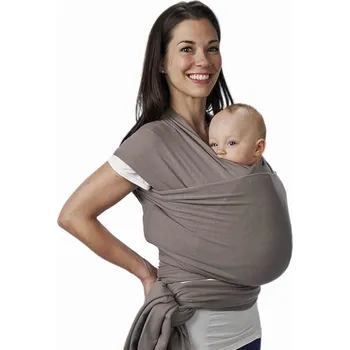 Šátek na nošení dítěte MXM Šátek na nošení miminka - kávový
