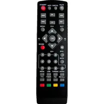 Dálkový ovladač VIVAX DVB-T2 120, DVB-T2 141, DVB-T2 170 - náhradní dálkový ovladač