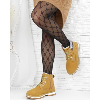 Dámská zimní obuv Sente Dámské kotníkové boty LS21-2TAN Velikost: 38