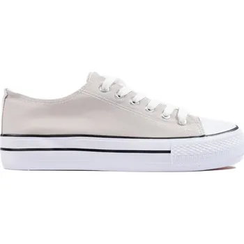 Dámské tenisky Šedé textilní tenisky XL-33P-G Velikost: 36