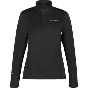 Dámské tričko Triko 1/2 zip funkční Icepeak Ferndale Velikost: 42 černá