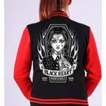 Dámská Mikina BLACK HEART WEDNESDAY Barva: Červená, Velikost: XL