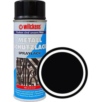 Autolak WILCKENS Barva se spreji univerzální samozákladující antikorozní, černá WI.15990500140