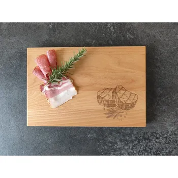 Kuchyňské prkénko Bukové prkénko - Maso Rozměr prkénka: 30 x 20 cm
