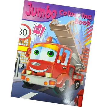 omalovánky Kids Maxi omalovánky Jumbo - Hasičské auto