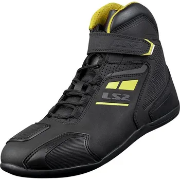 Moto obuv LS2 Helmets LS2 GARRA LADY BOOTS BLACK H-V YELLOW - 40