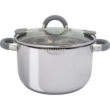 Hrnec Hrnec se skleněnou poklicí EUROTrail GERONA, vhodné na indukci, různé rozměry Typ nádobí: Hrnec - ø 22 cm, 4,5 l