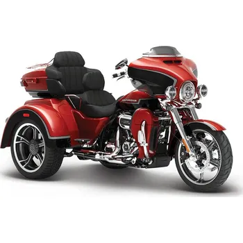 autíčko Maisto Harley-Davidson Trikes - CVO Tri Glide 2021 1:12 červená metalíza - expresní doprava