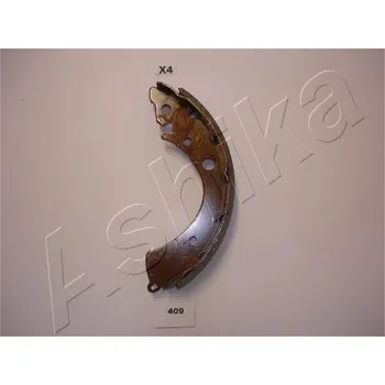 Brzdový systém Sada brzdových čelistí ASHIKA 55-04-409